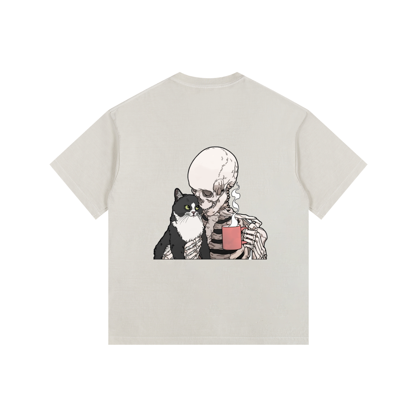 Vintage Washed Oversized Cotton T-Shirt