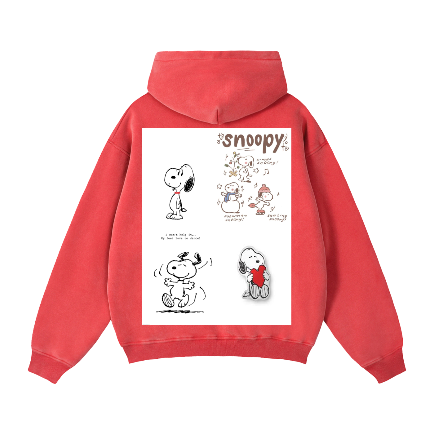 Zip-Through Boxy Fleece Hoodie