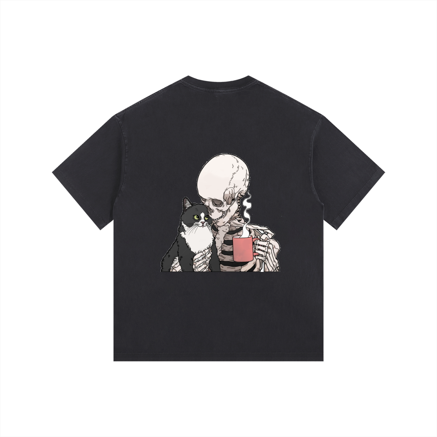 Vintage Washed Oversized Cotton T-Shirt