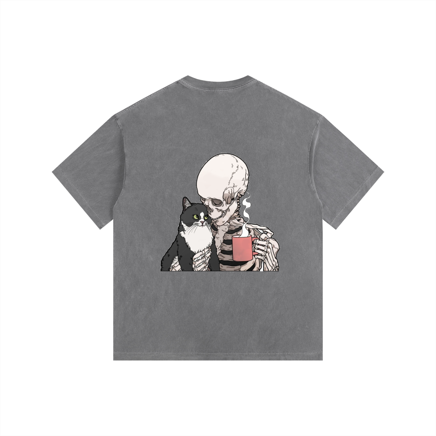 Vintage Washed Oversized Cotton T-Shirt