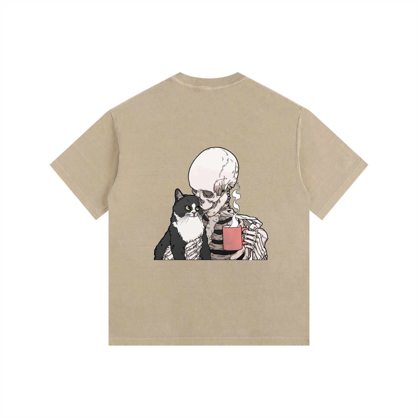 Vintage Washed Oversized Cotton T-Shirt